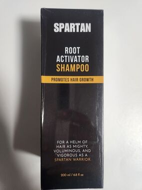 Spartan Root Activator Shampoo, Conditoner And Spray – Black & Yellow